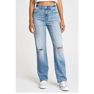 DAZE Sundaze High Rize Dad Jeans in Fools Gold - Size 28